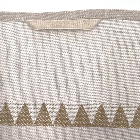 Sharktooth Linen Kitchen Towel - Mustard